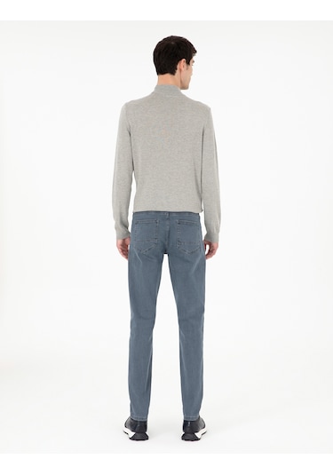 Pierre Cardin Erkek Mavi Jean Pantolon 50299928-vr036 Mavi