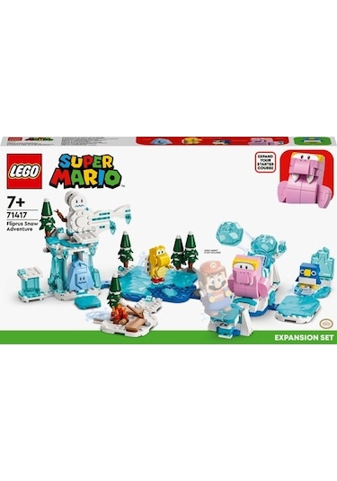 LEGO Mario 71417 Fliprus Kar Macerası Ek Macera Seti 567 Parça