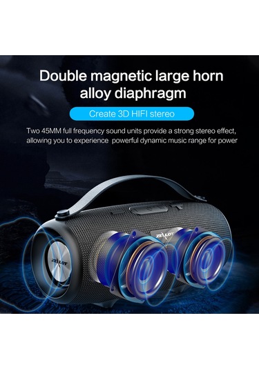 Teltree Kırmızı Zealot S34 10w Bt 5.0 Hoparlörü - Ipx5 Su Geçirmez, Tws Stereo, Hifi Ses, Aux/usb/tf Kart Desteği, 5-6 Saat Çalma Süresi