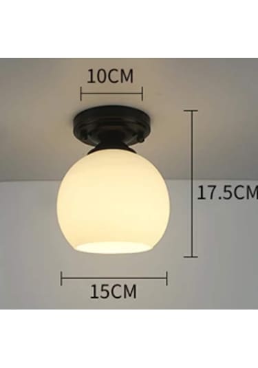 Mylights Modern Spor Tekli Tavan Avize Opal Beyaz Cam (537512406)