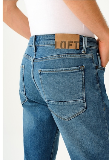 Loft Lukas Mid Erkek Jean Pantolon Mavı