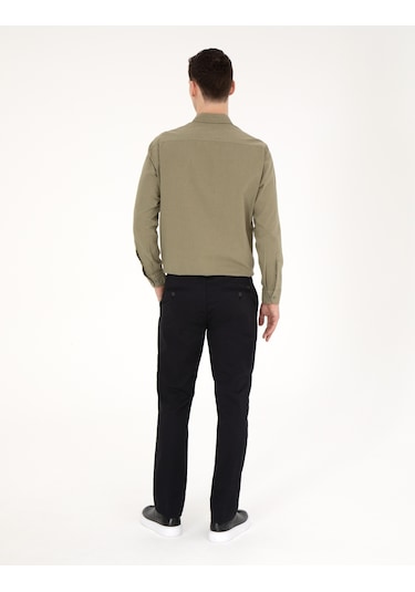 Pierre Cardin Erkek Siyah Pantolon Kanvas-chino 50288510-vr046 Siyah