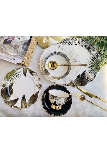 Pink More TR-2988 6 Kişilik 24 Parça Yemek Takımı