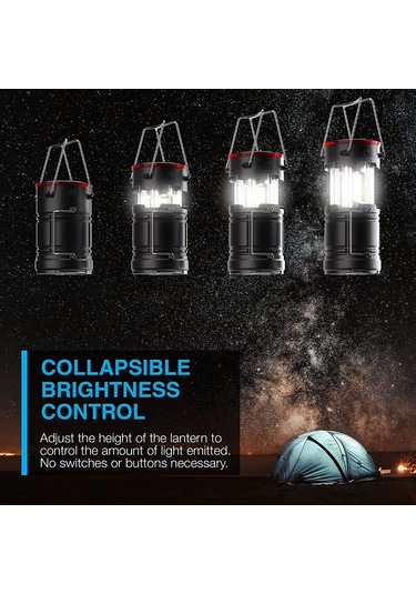 Youtek Led Kamp Mini Feneri, 180lm Isınma Beyazı, 220v Giriş, Ip64 Su Geçirmez, Abs Malzeme, Hediyelik Kutulu Siyah