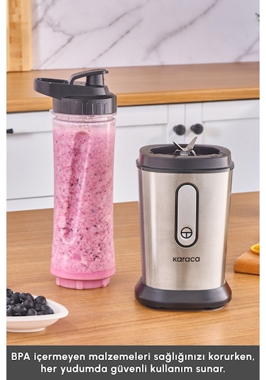 Karaca Smooth And Crush 500 W Personal Kişisel Smoothie Blender