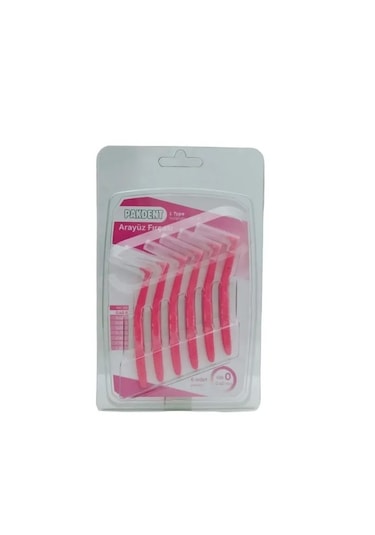Pakdent Arayüz Fırçası L Tipi 0,4 Mm 6'lı - Pembe
