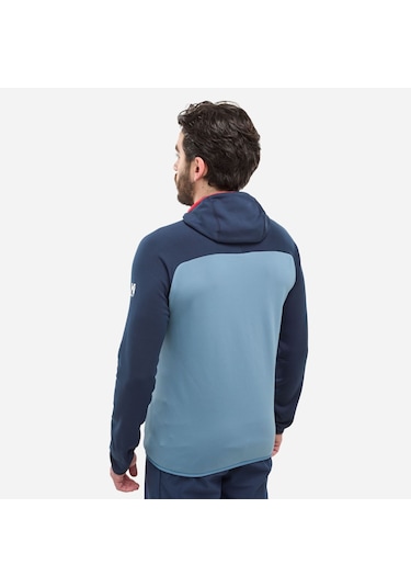 Millet Seneca Fl Hd Erkek Kapşonlu Polar Ceket Tam Fermuar Mıv10336 N9302 Çok Renkli