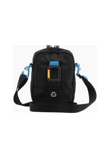 Discovery Icon Rfıd Korumalı Sürdürülebilir Utility 1l Kapasiteli Unisex Omuz Çantası Siyah 3