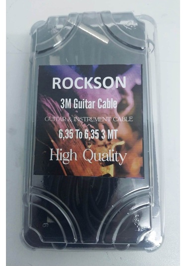 Rockson 3 Metre Hazır Kutulu Gitar Kablosu