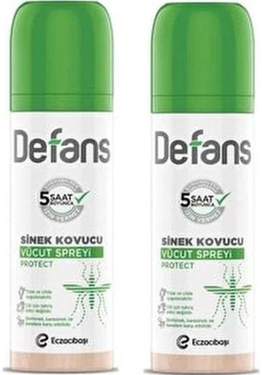 Detan Defans Protect Spey 100ml X 2 Adet