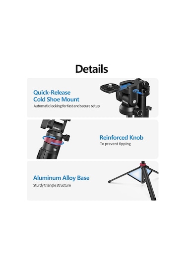 Ulanzi Mt-78 185cm Quick-release Tripod T077gbb1