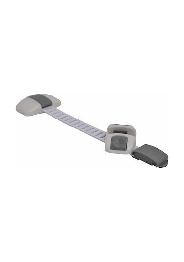 Ayarlanabilir Çok Amaçlı Dolap Kilidi Gri 1 Adet