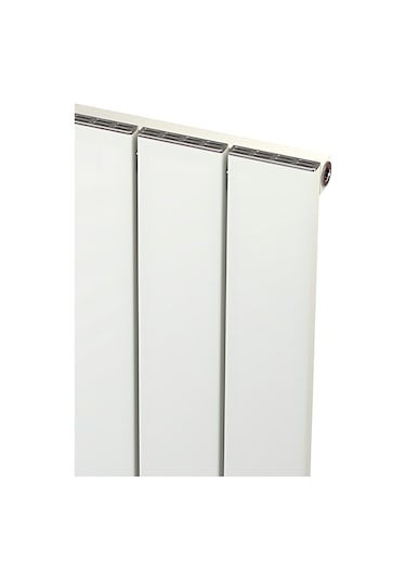 Alüminyum Radyatör 100x54 6 Dilim Kırık Beyaz Ral9010 Hestia