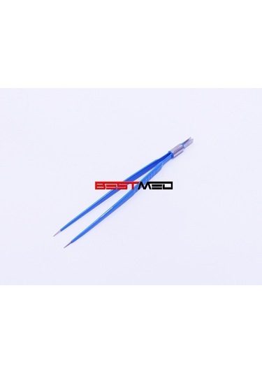 Koter Cihazı Bipolar Düz Penset 19 Cm x 1 Mm Bipolar Penset