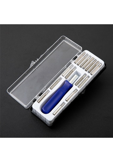 Leasetake 16'sı 1 Arada Tornavida Çok Amaçlı Tornavida Seti Hediye Küçük Tornavida Çok Amaçlı Toplu Başlık