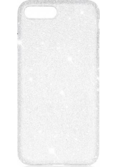Apple Uyumlu iPhone 8 Plus Kılıf Zore Eni Parıldayan Taşlı Kılıf