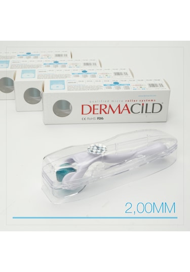 Dermacild Dermaroller 2,00MM Titanyum İğne Derma Roller