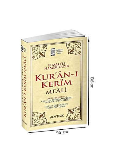 Kuranı Kerim Meali - Metinsiz Meal - Cep Boy - Ayfa Yayınları