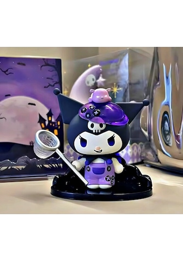 Hello Kitty Kuromi Koleksiyonluk Figür - 9 Cm Rastgele Gönderim