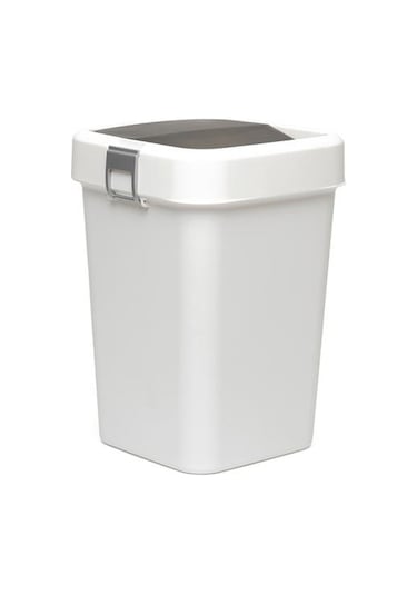 Motek Comfort Dust Bin Beyaz Çöp Kovası - 8 Lt Beyaz