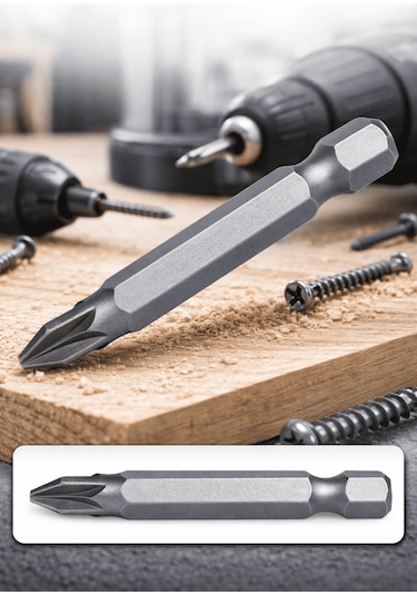 50 Mm Yıldız Uçlu Tornavida Bits