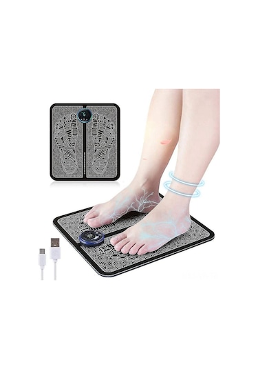 Vkemall Elektrikli Ayak Masaj Pedi - 9 Seviye, 6 Mod İle Rahatlama Ve Kan Dolaşımını Artırma 112 Karakter