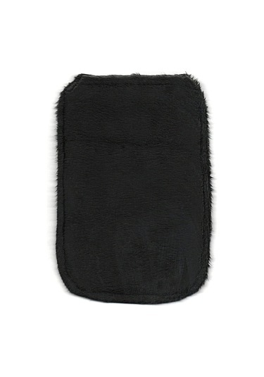 Çok Amaçlı Kullanıma Uygun Siyah Yumuşak Tüylü Temizlik Eldiveni Siyah