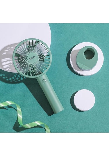 Mini Taşınabilir Fan Soğutucu Vantilatör 8755 Yeşil