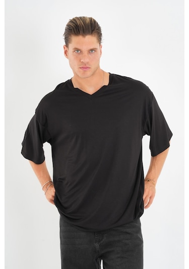 Alexander Gardi Alexandergardı V Yaka Oversize T-shirt Beyaz