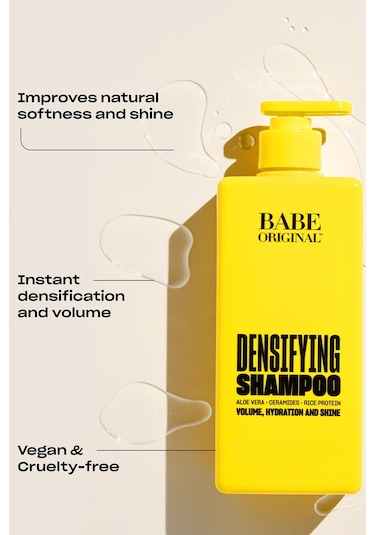 Babe Original Densifying Hacim, Nem Ve Parlaklık Şampuanı 750ml
