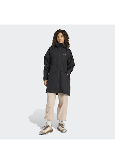 Adidas Terrex Multi 2 Layer Climaproof Kadın Siyah Ceket Jv6539 Siyah