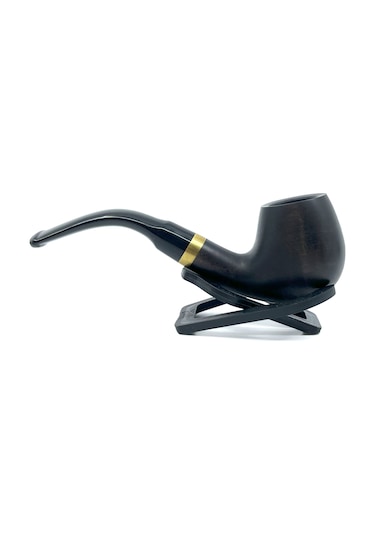 Pipsan Bent Apple 9 Mm Filtreli Pipo - Siyah 2400