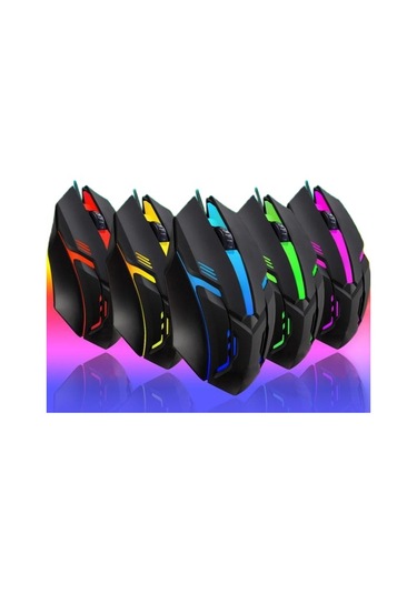 Jms Zuoya C3 Kablolu Ergonomik Renkli Solunum Lambası Oyuncu Mouse