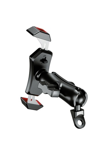 Nukrotech Mls-53 Mafsallı Ayna Bağlantılı Motosiklet Telefon Tutucu