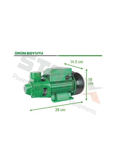 Mrs-Max Qb60 Elektrikli Su Motoru 0.5Hp 1 Inç N11.584