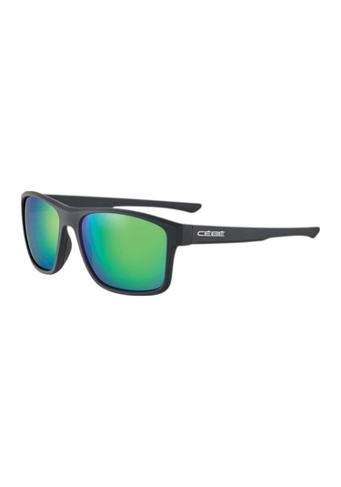 Cebe Baxter Soft Touch Black Zone Grey Cat.3 Green Güneş Gözlüğü Siyah