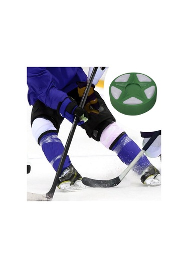 Homyl Buz Hokeyi Topu Açık Hava Yedek Oyun Sporları Yeşil Yeşil