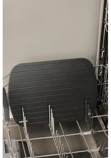 Karaca Mutfaksever Defrozlu Buz Çözücü Kesme Tahtası 35 Cm Siyah