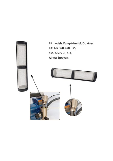 Xurunkeji 235014 Prime Püskürtme Vanası Ve 246385 7/8 İnç Unf Giriş Süzgeç Filtresi Ve 246384 Pompa Manifoldu Süzgeç Değiştirme Kiti