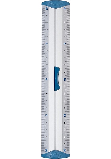 Maped Alüminyum Cetvel - 20Cm Beyaz