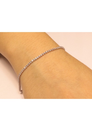 Beyaz Altın Su Yolu Bileklik Guler1003208 Beyaz Altın