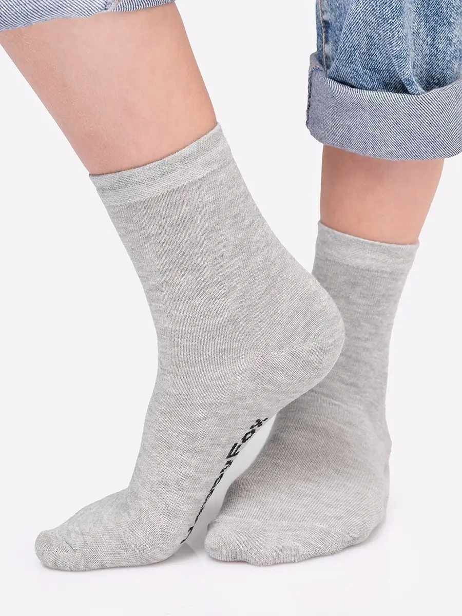 Happyfox Çocuk Çorapları Seti 6 Çift Temel Pamuk 49641756 Siyah