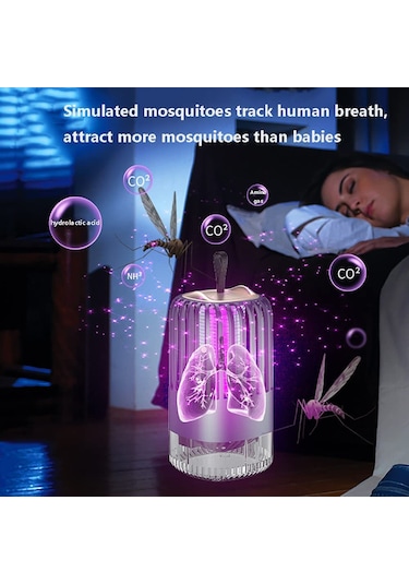 Qianfan Lambası,usb Şarj Edilebilir Sivrisinek Öldürücü