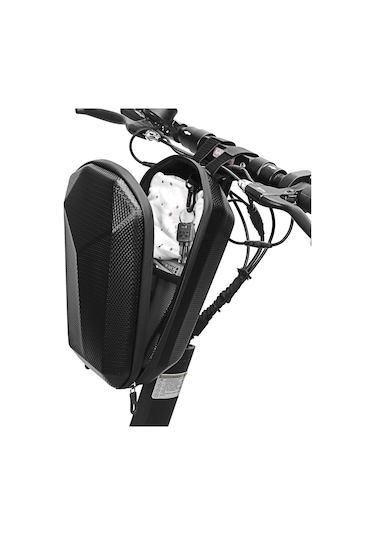 Arion Eva Hardshell Suya Dayanıklı Bisiklet Scooter Ön Çantası Siyah