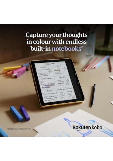 Kobo Libra Colour 32 GB 7" E Kitap Okuyucu Siyah