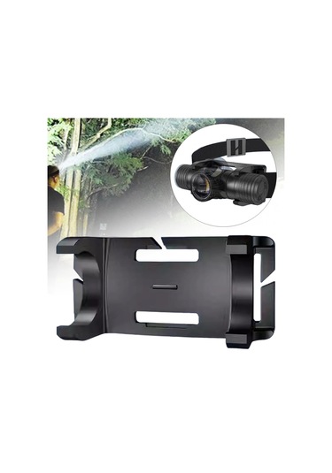 Homyl Far Braketi Çok Fonksiyonlu Tutucu Koşu Açık Hava 6x3cm Siyah