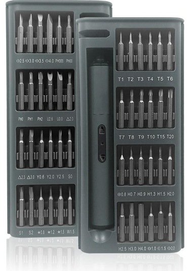 49'u 1 Arada Akülü Hassas Elektrikli Tornavida