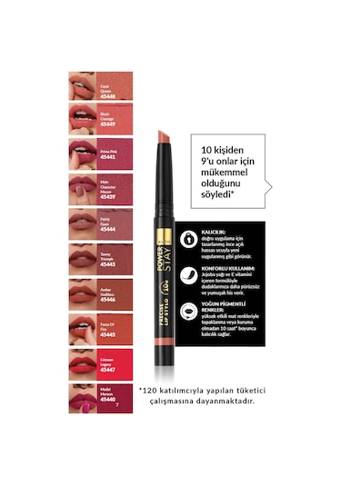 Avon Power Stay Stylo Ruj Blush Courage