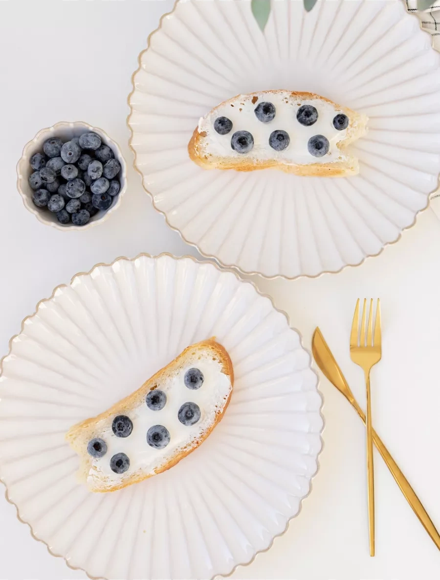 Perex 2 Adet Seramik Tabak Seti, 20 Cm 215800849 Bej