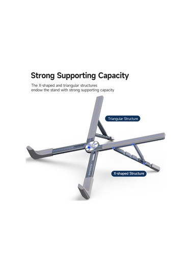 Cbtx Dux Ducıs X-şekilli Dizüstü Bilgisayar Sehpası Yüksekliği Ayarlanabilir Dizüstü Bilgisayar Soğutma Braketi